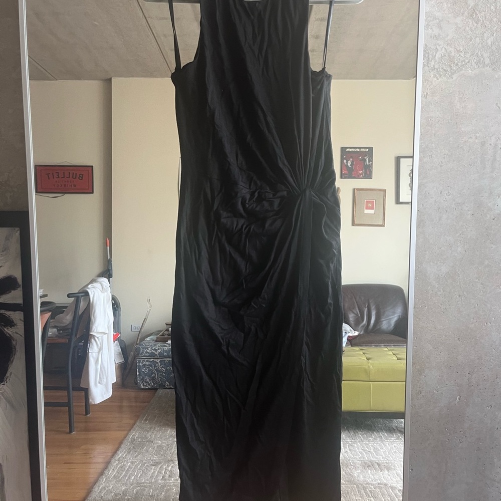 Black Midi dress